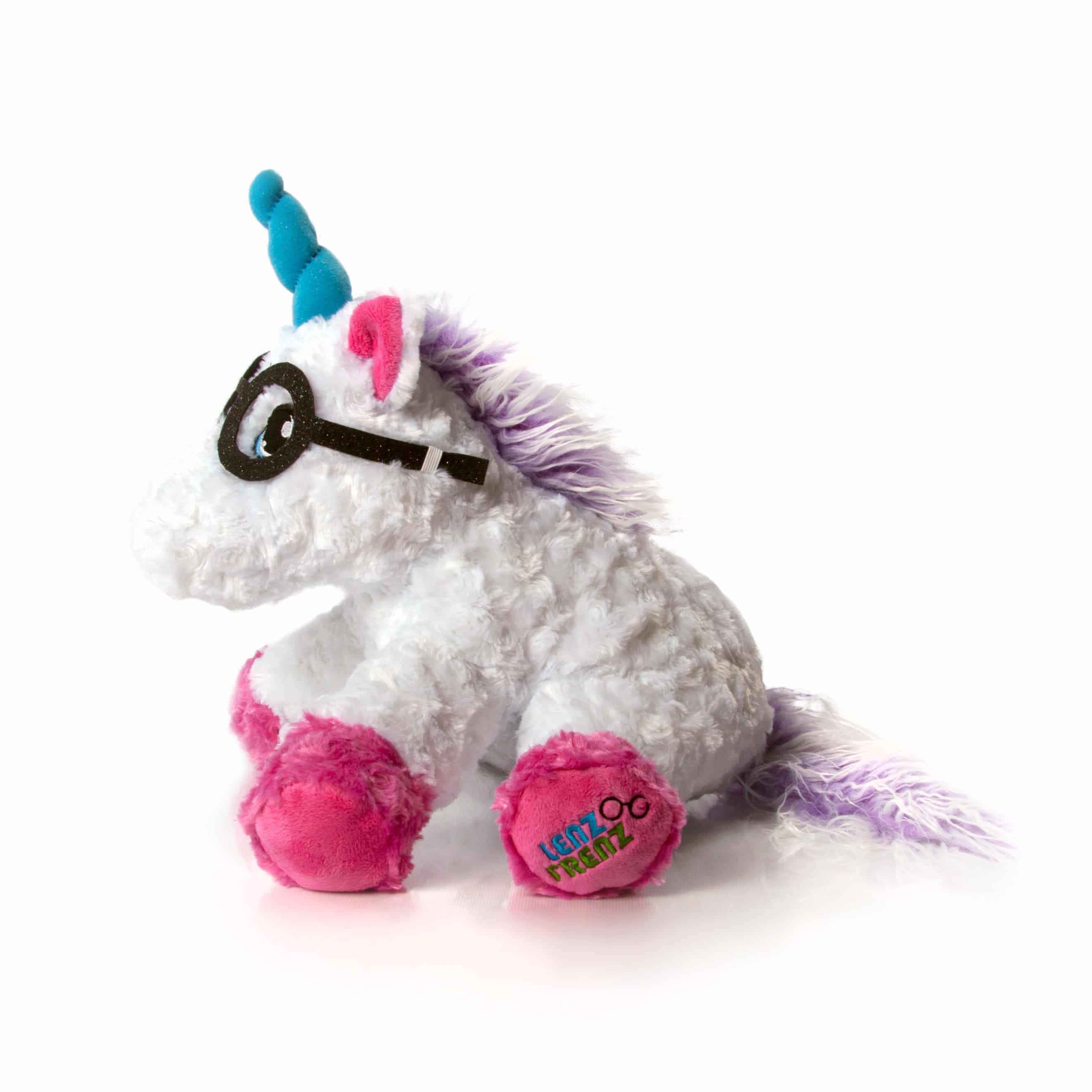 Lenz Frenz Unicorn glasses holder side view